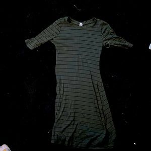 Long dress short sleeve